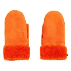 Merino Wool Mittens - Adult Collection - | Orange