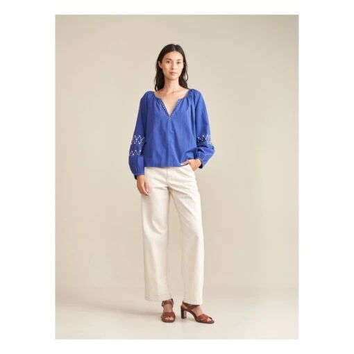 Bellerose Fanny Blouse - Women’s Collection | Blue - Image 2