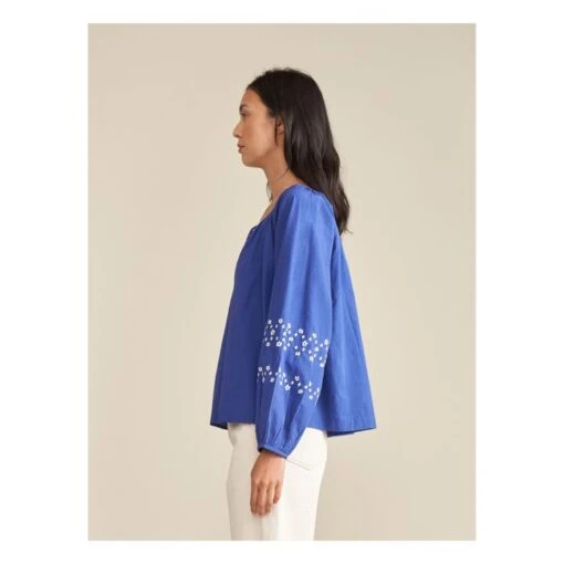 Bellerose Fanny Blouse - Women’s Collection | Blue - Image 4