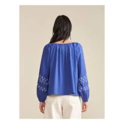 Bellerose Fanny Blouse - Women’s Collection | Blue -Best Cloths Shop unnamed file 1014