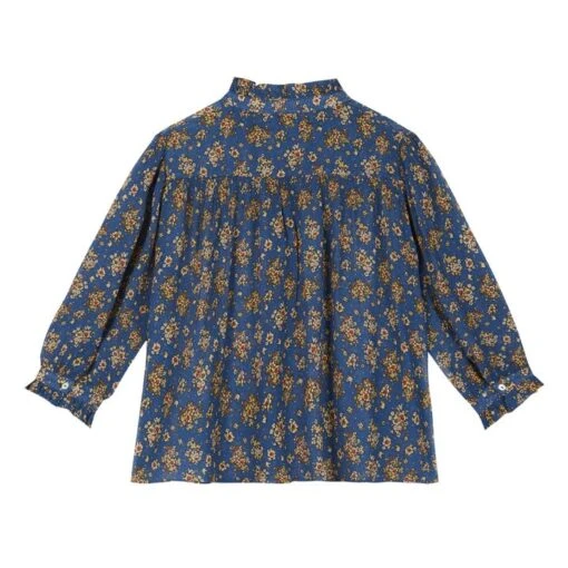 Floral Blouse | Blue - Image 4