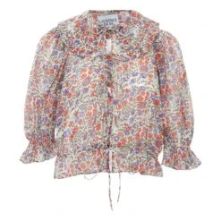 Piano Printed Blouse | Purple