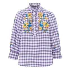ANTIK BATIK Polly Blouse | Purple