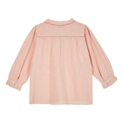 Striped Blouse | Pink - Image 2