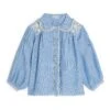 Louise Misha Striped Linen Blouse Gil | Blue -Best Cloths Shop unnamed file 1207