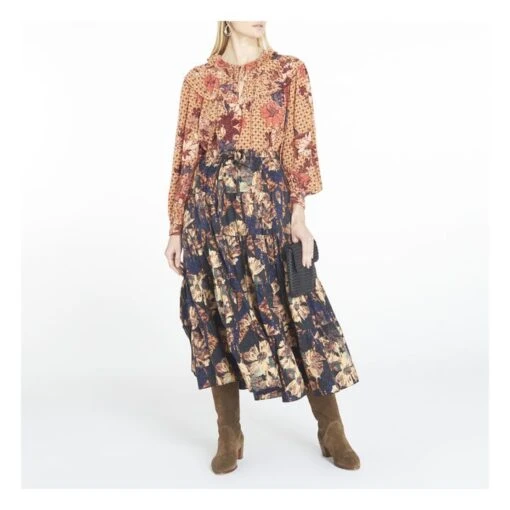 ULLA JOHNSON Aria Silk Blouse | Provence Pink - Image 2