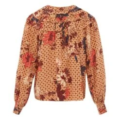 ULLA JOHNSON Aria Silk Blouse | Provence Pink -Best Cloths Shop unnamed file 1216