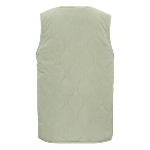 Bellerose Homman Sleeveless Jacket - Women's Collection | Green Clay - Image 3