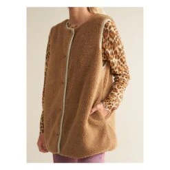 Bellerose Homman Sleeveless Jacket - Women's Collection | Green Clay -Best Cloths Shop unnamed file 234