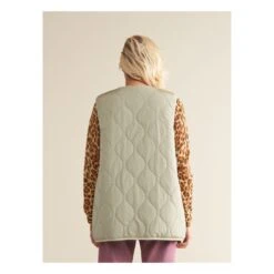 Bellerose Homman Sleeveless Jacket - Women's Collection | Green Clay -Best Cloths Shop unnamed file 238