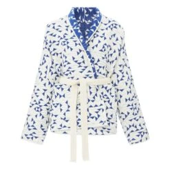 Irene Quilted Jacket | Indigo Blue