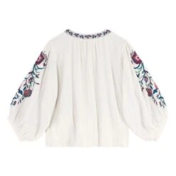 Carmel Embroidered Jacket | Ecru -Best Cloths Shop unnamed file 256