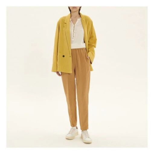 2 Button Jacket | Saffron - Image 2