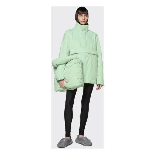 Rains Fuse Anorak | Pale Green - Image 3