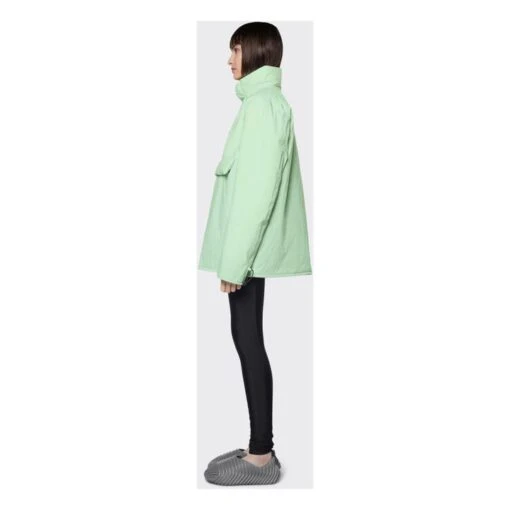 Rains Fuse Anorak | Pale Green - Image 4