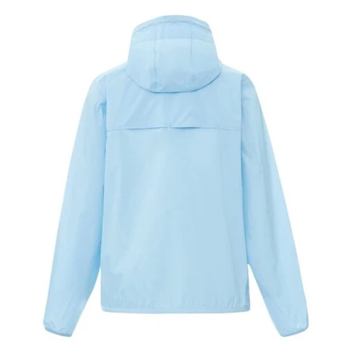 K-Way Le Vrai 3.0 Claude Reflective Raincoat | Azure Blue - Image 3