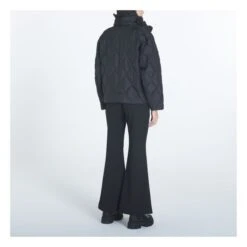 Ganni Ripstop Recycled Material Quilted Jacket | Black -Best Cloths Shop unnamed file 314