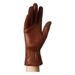 Essentials Cashmere Lined Leather Gloves | Brown -Best Cloths Shop unnamed file 3218