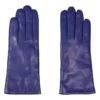 Victoire Lambskin Leather Cashmere-Lined Gloves | Blue -Best Cloths Shop unnamed file 3283