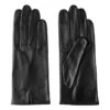 Essentials Leather Gloves | Black