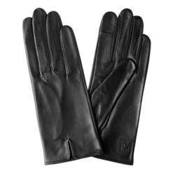 Essentials Leather Gloves | Black -Best Cloths Shop unnamed file 3292