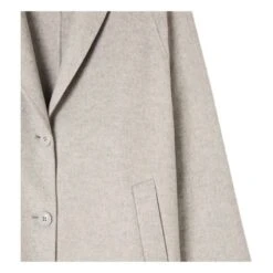 American Vintage Dadoulove Ample Long Wool Coat | Light Eather Grey -Best Cloths Shop unnamed file 3303