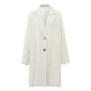 Loose-fit Coat | Ecru -Best Cloths Shop unnamed file 3319