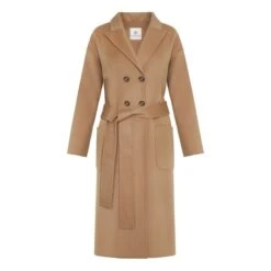 ANINE BING Wool And Cashmere Dylan Coat | Camel