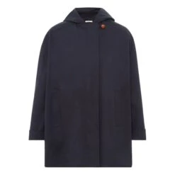 First Nana Nu Coat | Navy Blue