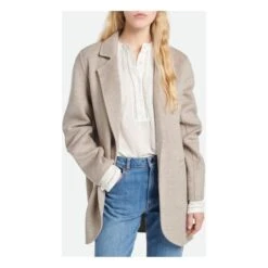 Vanessa Bruno Marc Jacket | Taupe Brown -Best Cloths Shop unnamed file 346