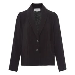 Cullen Cotton Gauze Jacket | Black