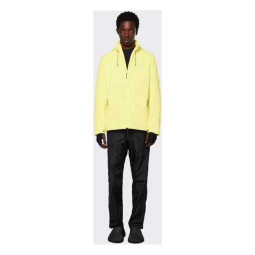 Rains Fuse Jacket | Lemon Yellow - Image 2