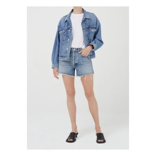 AGOLDE Charli Recycled Organic Cotton Denim Jacket | Debate - Image 3