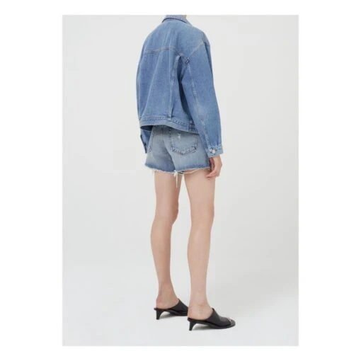 AGOLDE Charli Recycled Organic Cotton Denim Jacket | Debate - Image 4