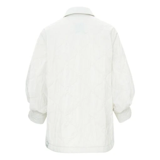 Lightweight Quilted Jacket | Ecru - Image 2