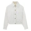Lightweight Detachable Sleeve Quilted Jacket | Ecru -Best Cloths Shop unnamed file 472