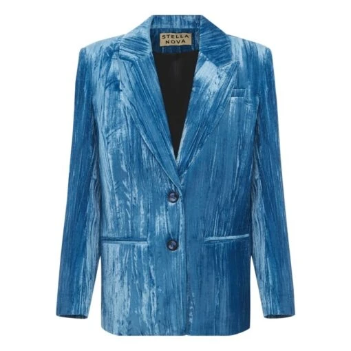 Stella Nova Liljesofie Blazer | Blue - Image 4