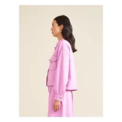 Bellerose Paulo Jacket - Women’s Collection | Purple -Best Cloths Shop unnamed file 519