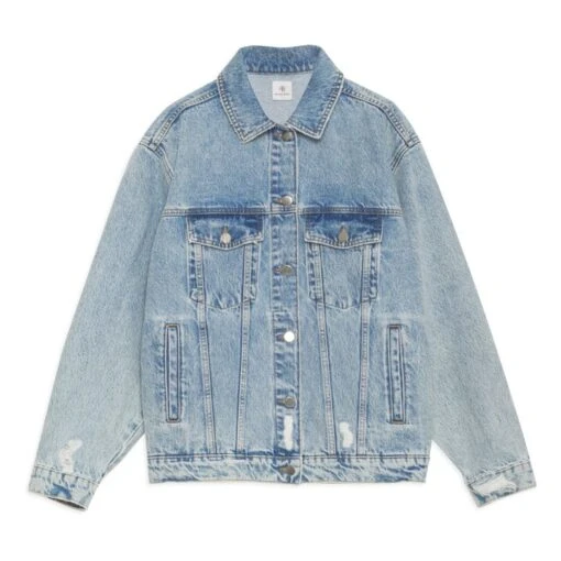 ANINE BING Rory Jacket | Vintage Blue Denim