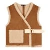 Soeur Ours Shearling Jacket | Honey