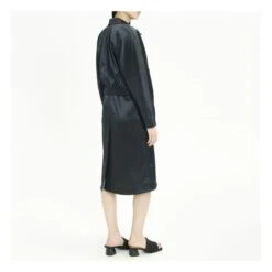 Ganni Veste Courte Double Satin Recyclé | Black -Best Cloths Shop unnamed file 586