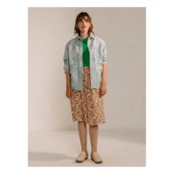 Bonnie Cotton And Linen Check Jacket | Azure Blue -Best Cloths Shop unnamed file 603