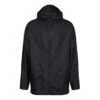 Rains Waterproof Raincoat | Black