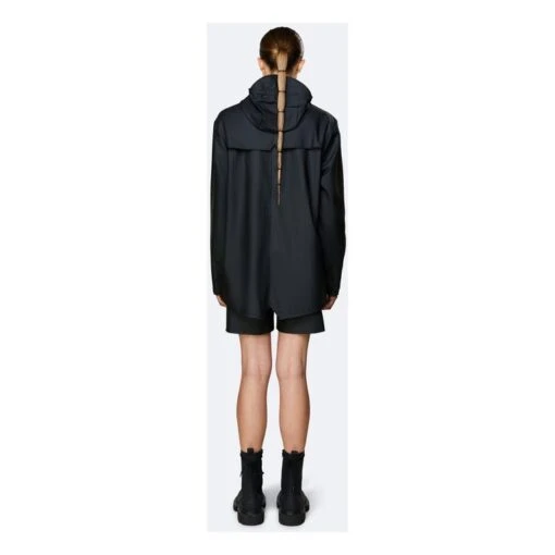 Rains Waterproof Raincoat | Black - Image 4