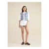 Bellerose Ingrid Quilted Sleeveless Jacket - Women's Collection | Blue