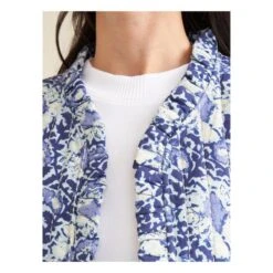 Bellerose Ingrid Quilted Sleeveless Jacket - Women's Collection | Blue -Best Cloths Shop unnamed file 624