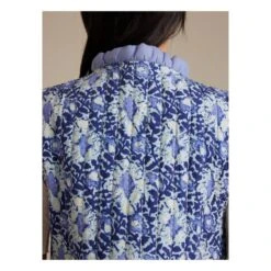 Bellerose Ingrid Quilted Sleeveless Jacket - Women's Collection | Blue -Best Cloths Shop unnamed file 625