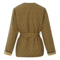 Sakura Quilted Cotton Gauze Jacket - Women's Collection | Caramel -Best Cloths Shop unnamed file 638