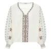 Embroidered Blouse | Off White