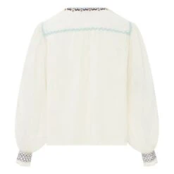 Embroidered Blouse | Off White -Best Cloths Shop unnamed file 660